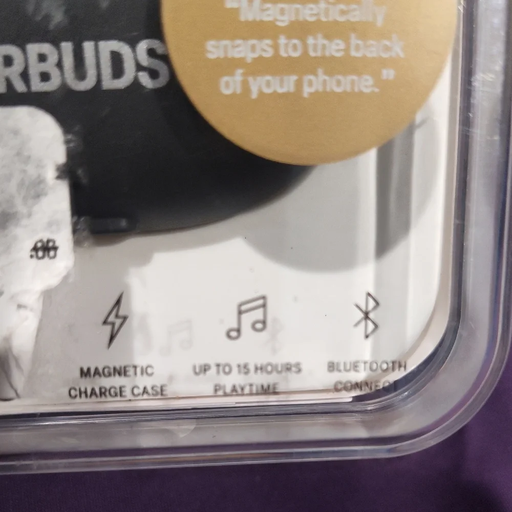 Black AirBuds Wireless Earbuds